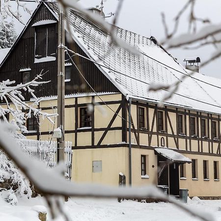 Villa Chalupa Hrazdenka V Krusnych Horach Horní Blatná Exterior foto