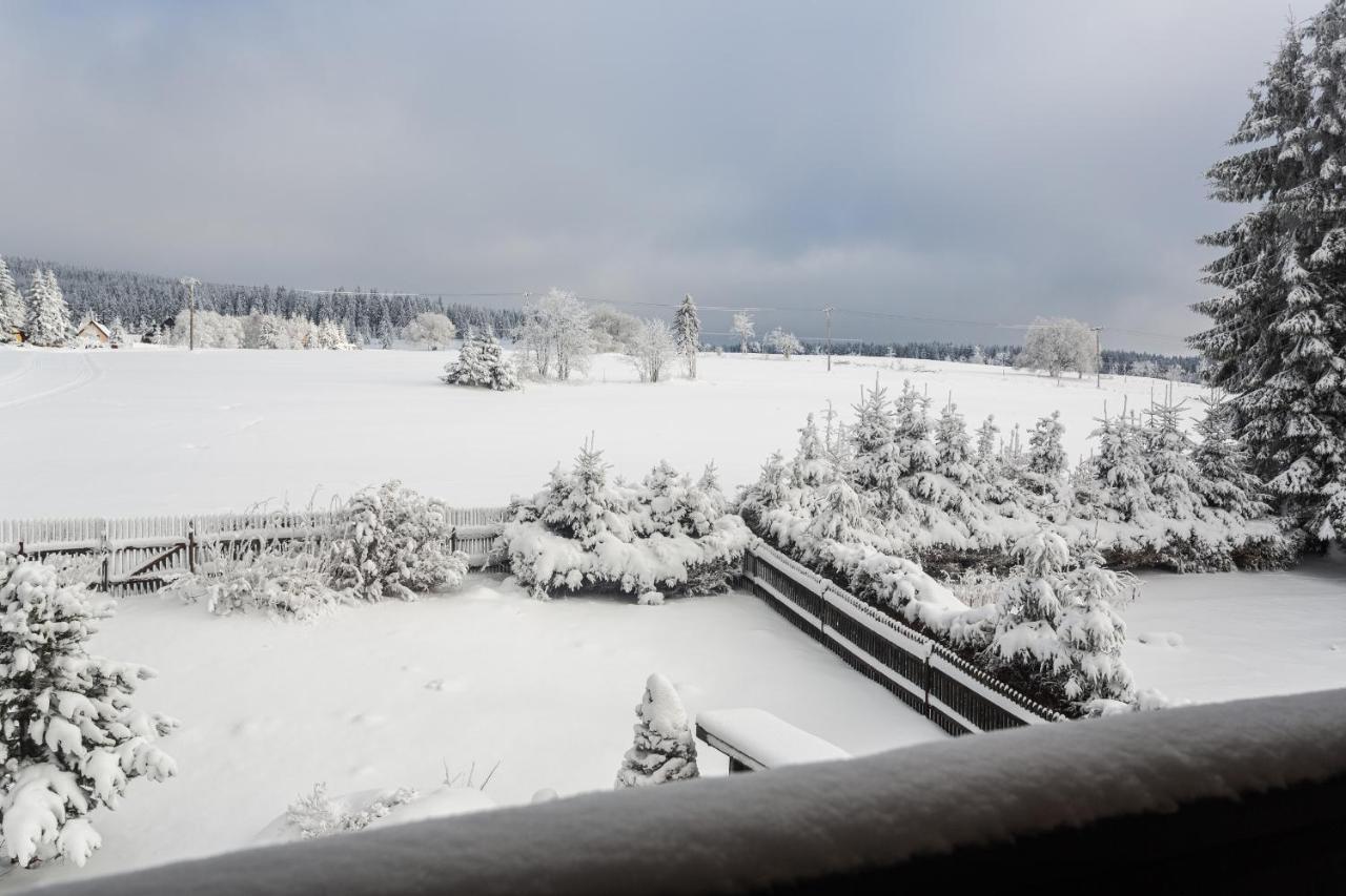 Villa Chalupa Hrazdenka V Krusnych Horach Horní Blatná Exterior foto